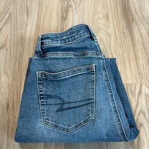 AE Stretch Mom Jeans